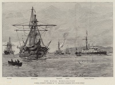 Flådemobiliseringen af William Lionel Wyllie