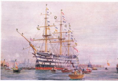 Trafalgar jubilæum af William Lionel Wyllie