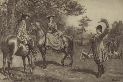 Første møde mellem Frank og Die Vernon af William Lockhart Bogle