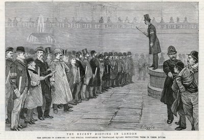 Det seneste optøjer i London af William Lockhart Bogle