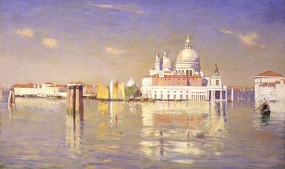 Indgang til Canal Grande af William Logsdail