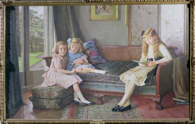 The Children of James Todd, 1920 af William Logsdail