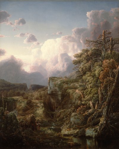 Bjerglandskab, 1854. af William Louis Sonntag