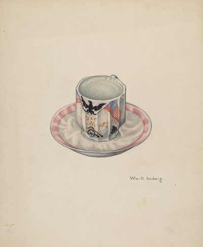 Kop og underkop, ca. 1940. af William Ludwig