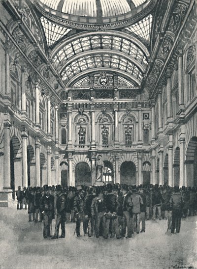 Ved forandring - Royal Exchange, 1891 af William Luker