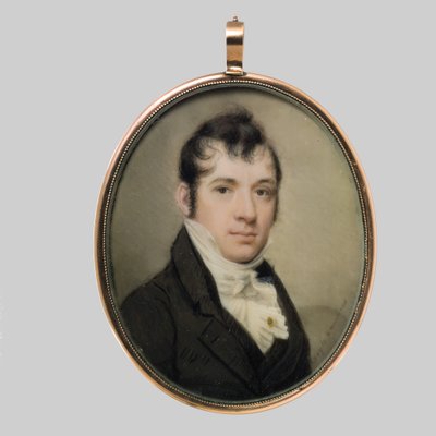 Portræt af en gentleman, 1810. af William M. S. Doyle