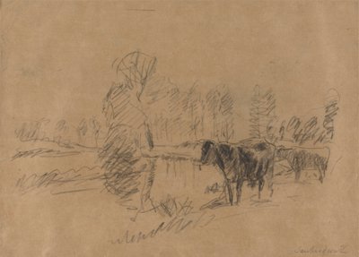 Kvæg i et Landskab af William Mark Fisher