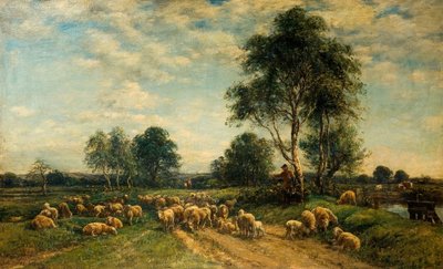 The Stop, 1880. af William Mark Fisher