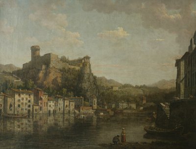 Udsigt i Lyons (olie på lærred) af William Marlow