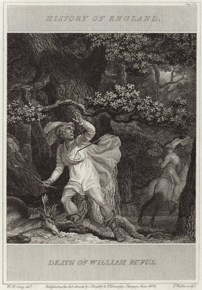 William Rufus død af William Marshall Craig