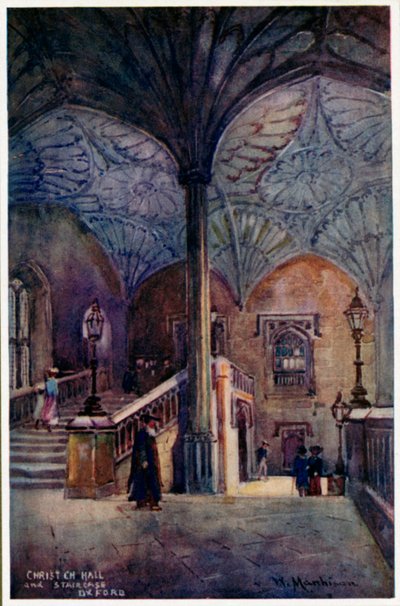 Christ Church, Hall og Trappe af William Matthison