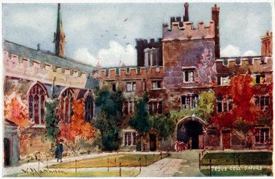 Jesus College af William Matthison