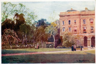 Dyrehaven, Magdalen College, Nye Bygninger af William Matthison