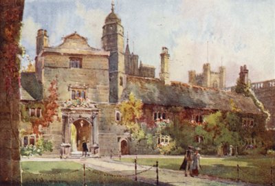 Dydens port, Gonville og Caius College af William Matthison