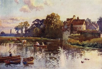 Granary on the Cam af William Matthison