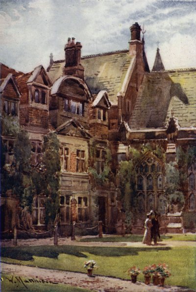 The Old Court, Pembroke College af William Matthison