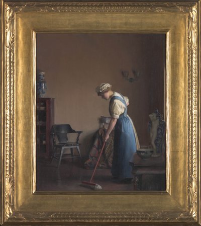 Pigefejer, ca. 1912 af William McGregor Paxton