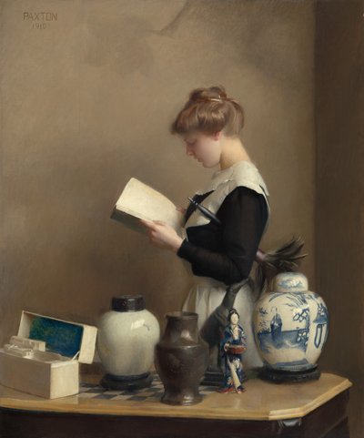 Huspigen af William McGregor Paxton