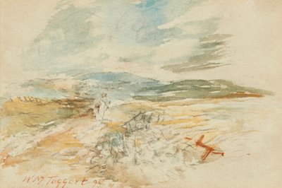 Highland Study (blyant og akvarel) af William McTaggart
