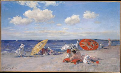 Ved havet af William Merritt Chase