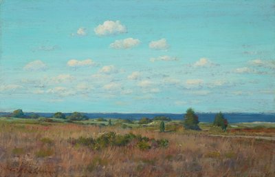 Efterår, ca. 1895 (olie på panel) af William Merritt Chase