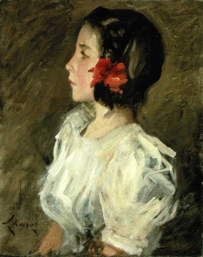 Dorothy (olie på lærred) af William Merritt Chase