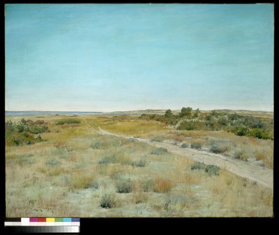 First Touch Of Autumn (olie på lærred) af William Merritt Chase