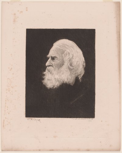 Henry Wadsworth Longfellow af William Merritt Chase