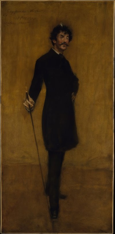 James Abbott McNeill Whistler af William Merritt Chase