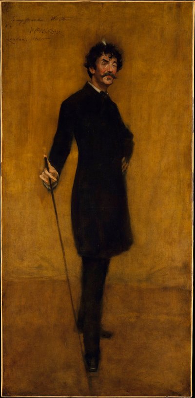 James Abbott McNeill Whistler af William Merritt Chase