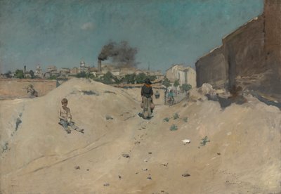Udkanten af Madrid af William Merritt Chase