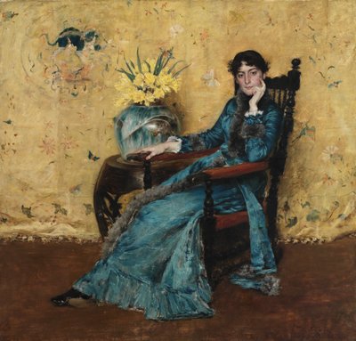 Portræt af Dora Wheeler af William Merritt Chase