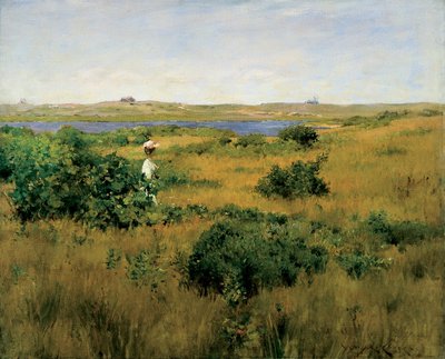 Sommer på Shinnecock Hills af William Merritt Chase
