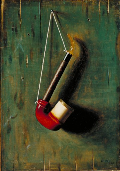 Meerskumsrør, 1886 af William Michael Harnett