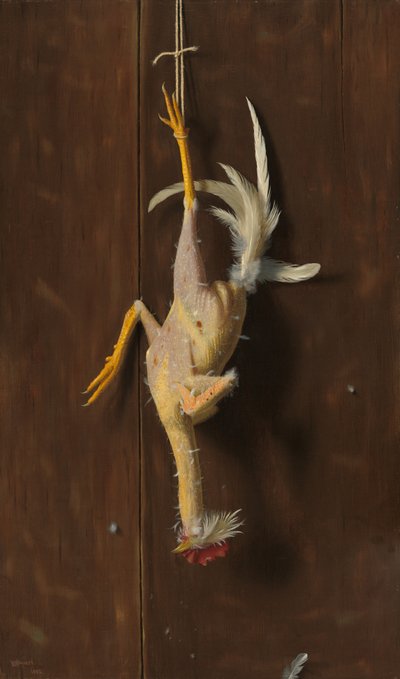 Plukket rent, 1882. af William Michael Harnett