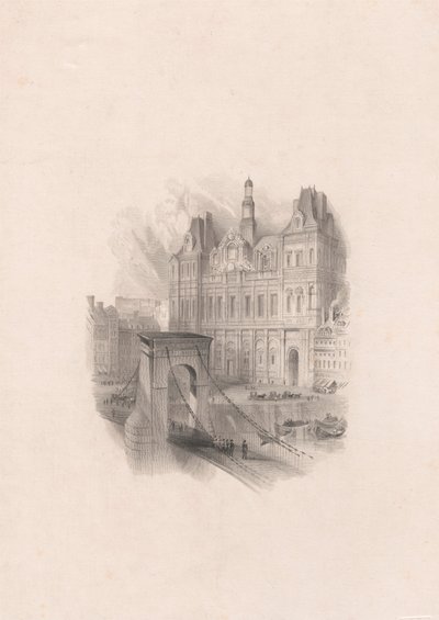 Rådhuset, Paris af William Miller
