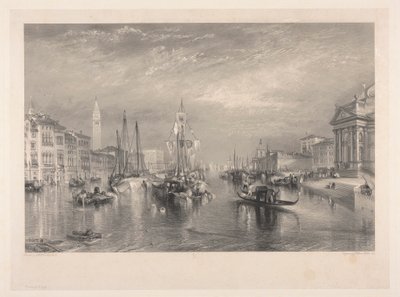 Canal Grande, Venedig af William Miller