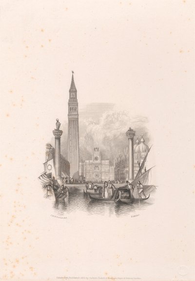 Venedig - The Campanile af William Miller