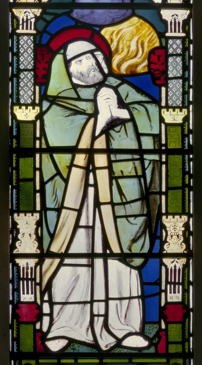 Banstead, All Saints, Morris Marshall & Faulkner & Co, William Morris, Ezekiel af William Morris