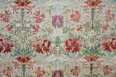 Dekorationsstof. 1880 af William Morris