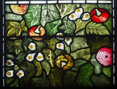 Blomsterdetalje af William Morris