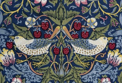 Dekorativt stof, 1883. af William Morris Tapestry Works