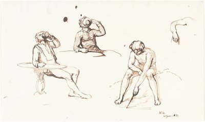 Figurstudier af William Mulready