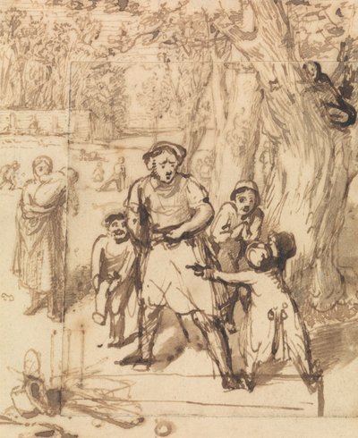 Kampen afbrudt af William Mulready