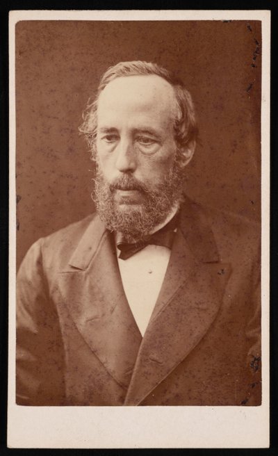 Portræt af James Croll 1821-1890, før 1876. af William Neilson