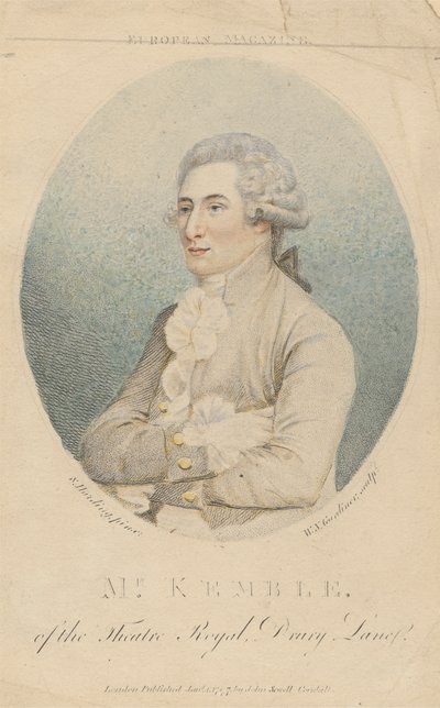Mr. Kemble, fra Theatre Royal, Drury Lane af William Nelson Gardiner