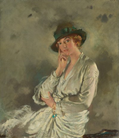 Mrs. Charles S. Carstairs, 1914. af William Newenham Montague Orpen