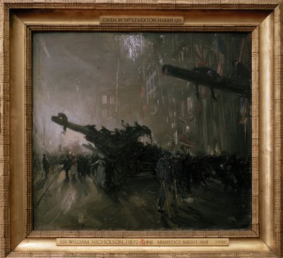 Våbenstilstand nat af William Nicholson