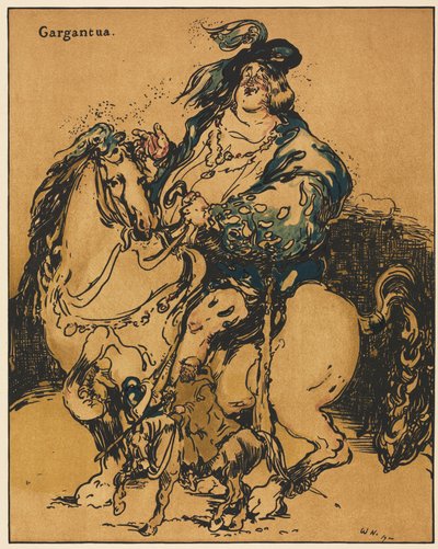 Romantikkens karakterer: Gargantua af William Nicholson
