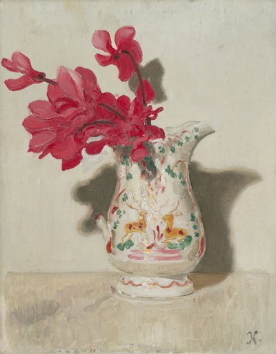 Cyclamen, ca. 1937 (olie på panel) af William Nicholson